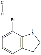 7-브로모-2,3-디히드로-1H-인돌염산염 구조식 이미지