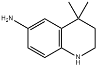 4,4-Dimethyl-1,2,3,4-tetrahydro-quinolin-6-ylamine 구조식 이미지