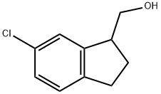 (6-Chloro-2,3-dihydro-1H-inden-1-yl)methanol Structure