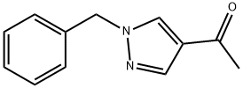 1-(1-Benzyl-1H-pyrazol-4-yl)-ethanone 구조식 이미지