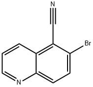 6-bromoquinoline-5-carbonitrile 구조식 이미지