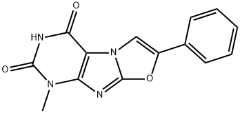 1-Methyl-7-phenyl-1H-oxazolo[2,3-f]purine-2,4-dione 구조식 이미지