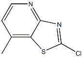 Thiazolo[4,5-b]pyridine, 2-chloro-7-methyl-
 Structure