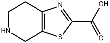 4,5,6,7-tetrahydro-[1,3]thiazolo[5,4-c]pyridine-2-carboxylic acid Structure