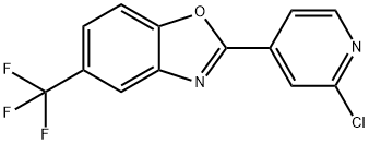 2-(2-Chloropyridin-4-yl)-5-(trifluoromethyl)benzo[d]oxazole Structure