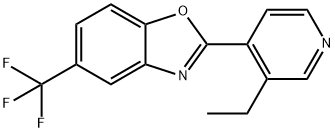 2-(3-Ethylpyridin-4-yl)-5-(trifluoromethyl)benzo[d]oxazole Structure