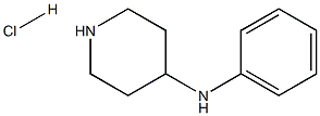 N-Phenylpiperidin-4-amine hydrochloride 구조식 이미지