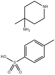 4-methylpiperidin-4-amine bis(4-methylbenzenesulfonate) 구조식 이미지