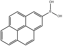 Boronic acid, B-2-pyrenyl- Structure