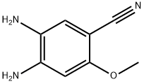 4,5-diamino-2-methoxybenzonitrile 구조식 이미지