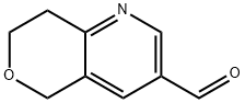 7,8-dihydro-5H-pyrano[4,3-b]pyridine-3-carbaldehyde 구조식 이미지