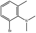 2-bromo-N,N,6-trimethylbenzenamine 구조식 이미지