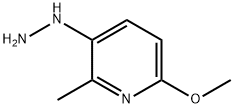 3-Hydrazinyl-6-methoxy-2-methylpyridine 구조식 이미지