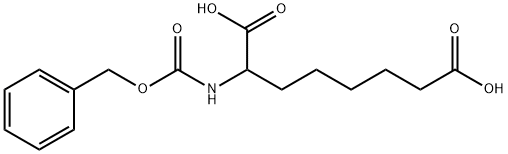 Octanedioic acid, 2-[[(phenylmethoxy)carbonyl]amino]-
 구조식 이미지