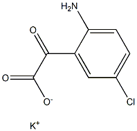 Potassium 2-(2-amino-5-chlorophenyl)-2-oxoacetate Structure