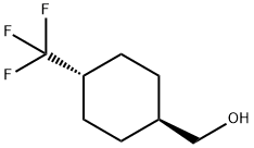트랜스-(4-(트리플루오로메틸)시클로헥실)메탄올 구조식 이미지
