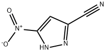 3-Nitro-1H-pyrazole-5-carbonitrile Structure
