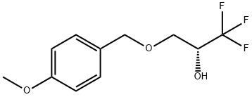 (R)-1,1,1-Trifluoro-3-[(4-methoxybenzyl)oxy]-2-propanol Structure