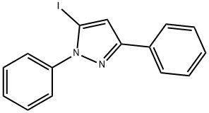 5-Iodo-1,3-diphenyl-1H-pyrazole Structure
