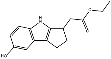 ethyl 2-(7-hydroxy-1,2,3,4-tetrahydrocyclopenta[b]indol-3-yl)acetate(WXG02032) 구조식 이미지