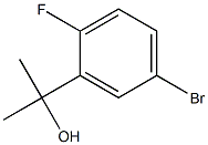 2-(5-bromo-2-fluorophenyl)propan-2-ol 구조식 이미지