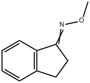 (Z)-2,3-Dihydro-1H-inden-1-one O-methyl oxime Structure