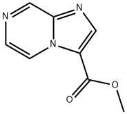 methyl imidazo[1,2-a]pyrazine-3-carboxylate Structure