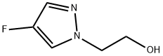 2-(4-fluoro-1H-pyrazol-1-yl)ethanol Structure