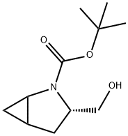 (3S)-3-((tert-butyldiphenylsilyloxy)methyl)-2-(tert-butoxycarbonyl)-2-azabicyclo[3.1.0]hexane 구조식 이미지