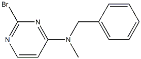 N-benzyl-2-bromo-N-methylpyrimidin-4-amine Structure