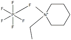 1-Ethyl-1-methylpiperidinium hexafluorophosphate Structure