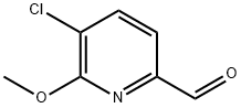 5-chloro-6-methoxypyridine-2-carbaldehyde Structure