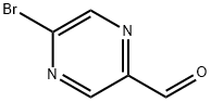 5-Bromo-pyrazine-2-carbaldehyde 구조식 이미지