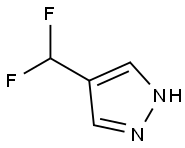 4-(difluoromethyl)-1H-pyrazole Structure