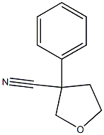 3-phenyltetrahydrofuran-3-carbonitrile Structure