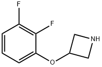 3-(2,3-Difluorophenoxy)azetidine Structure