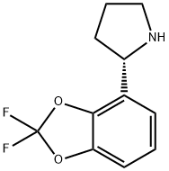 4-((2S)PYRROLIDIN-2-YL)-2,2-DIFLUOROBENZO[D]1,3-DIOXOLANE Structure