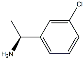 (S)-1-(3-CHLOROPHENYL)ETHANAMINE Structure