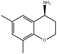 (4S)-6,8-DIMETHYL-3,4-DIHYDRO-2H-1-BENZOPYRAN-4-AMINE Structure