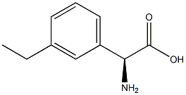 (2S)-2-AMINO-2-(3-ETHYLPHENYL)ACETIC ACID Structure