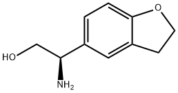 (2R)-2-AMINO-2-(2,3-DIHYDROBENZO[B]FURAN-5-YL)ETHAN-1-OL 구조식 이미지