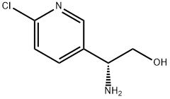 (2R)-2-AMINO-2-(6-CHLORO(3-PYRIDYL))ETHAN-1-OL 구조식 이미지