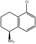 (1S)-5-클로로-1,2,3,4-테트라히드로나프틸아민 구조식 이미지