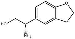 (2S)-2-AMINO-2-(2,3-DIHYDROBENZO[B]FURAN-5-YL)ETHAN-1-OL 구조식 이미지