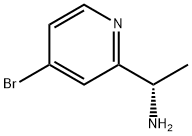 (S)-1-(4-bromopyridin-2-yl)ethan-1-amine Structure