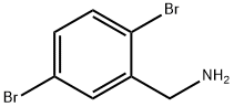 (2,5-DIBROMOPHENYL)METHANAMINE Structure