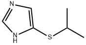 5-(isopropylthio)-1H-imidazole 구조식 이미지