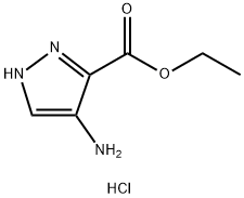 4-Amino-1H-pyrazole-3-carboxylic acid ethyl ester hydrochloride Structure