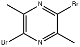 2,5-dibromo-3,6-dimethylPyrazine 구조식 이미지