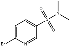 6-bromo-N,N-dimethylpyridine-3-sulfonamide 구조식 이미지